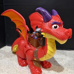 Paw Patrol Rescue Knights Sparks Dragon Wing Flap Claw Dog Figures Toy Lot 2021